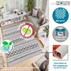 Alfombra De Poliester Estampada 120 X 180Cm 7 Alfombra De Poliester Estampada 120 X 180Cm -Beneton Alfombras Tienda 0079cbf75138cd7dc8e062846af5500115fa644c 702bebc4cd3d4cf68a398827ece40279