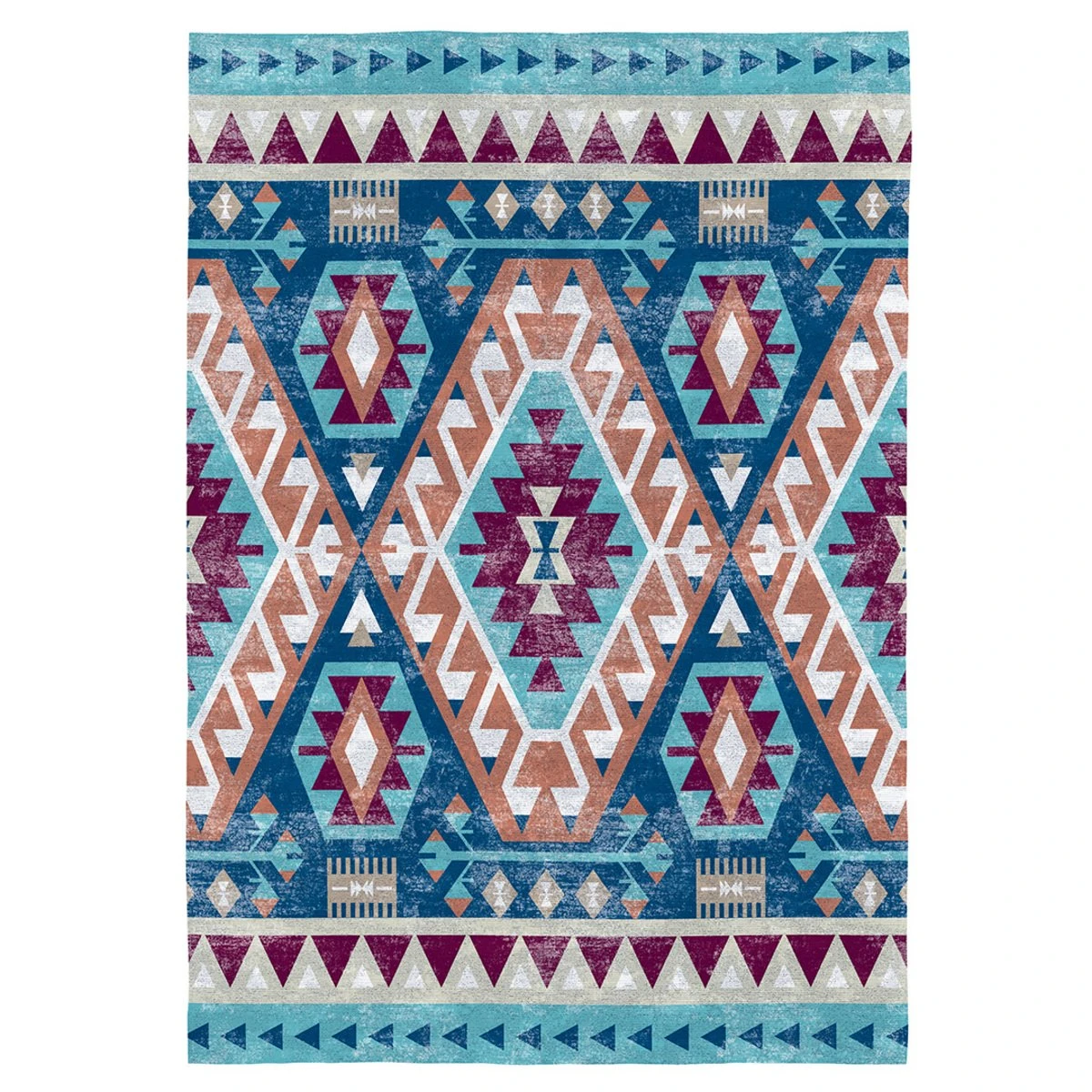 Alfombra Decorativa XENIA Multicolor 120x170 Cm 1 Alfombra Decorativa XENIA Multicolor 120x170 Cm