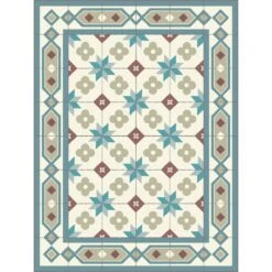 Alfombra Vinilo Baldosas Hidráulicas Boho Multicolor 90x270cm SIROCO -Beneton Alfombras Tienda 09de300bf517610c042df7f768b6c4f4202b423d 409fd49a9c9f4928bd11d151227dc9e6