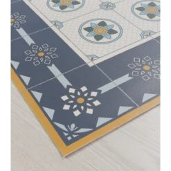 Alfombra De Vinilo De Baldosas Hidráulicas Modernistas Azul 90x270cm DARIEN -Beneton Alfombras Tienda 0bab05948dc970826b64b0c7693b4e04f335ef48 60a44a5400ee44a4bc24dc687611eb7b