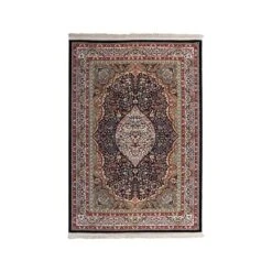 Alfombra Clásica De Pura Lana Virgen Multicolor 90x200cm PERSIA 820