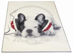Alfombra MUSIC DOG Medidas 120x170cm