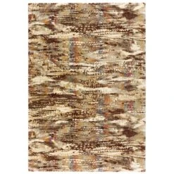 Alfombra Moderna De Pura Lana Virgen Multicolor 120x180cm PERSIA 882