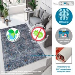 Alfombra De Poliester Estampada 180 X 280Cm -Beneton Alfombras Tienda 2039f223b0e157a0c0c5ae87eb36fa8199f5c152 9a5d7853ea0a43e983087f04b7a7c6f1