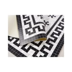 Alfombra Vinilo Baldosas Hidráulicas Modernistas Negro 90x120cm CARTHAGO -Beneton Alfombras Tienda 2a5b9d02441ae05d52ced5bf2e468e35223d482f b649bf25cf354fb098eaf46784afaf1a