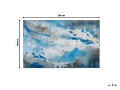 Alfombra Azul/gris 160 X 230 Cm BOZAT -Beneton Alfombras Tienda 2a775882b7db049b370e45d594c21eb29ac40925 b43f38e387e14ab0be791f629b362314