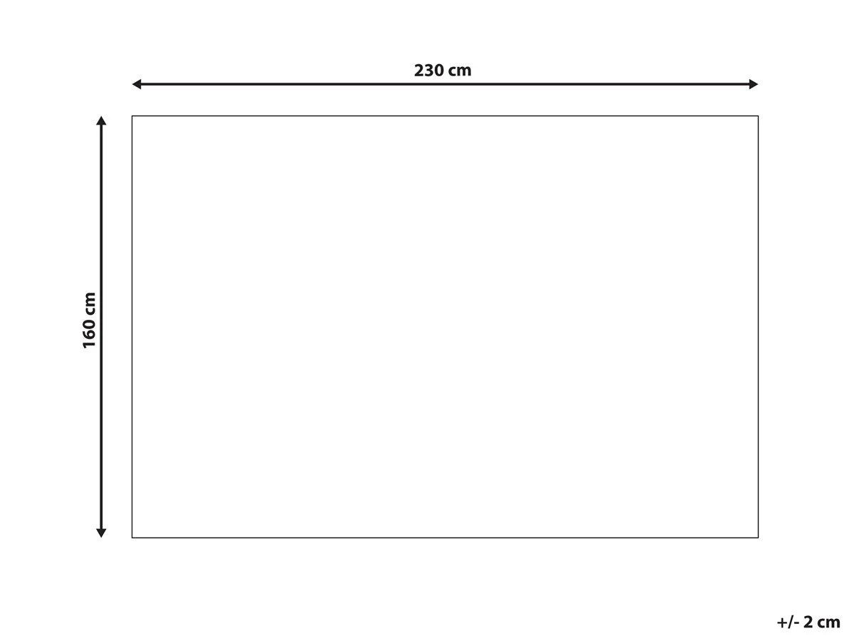 Alfombra Multicolor 160 X 230 Cm IZMIT 3 Alfombra Multicolor 160 X 230 Cm IZMIT - Imagen 3