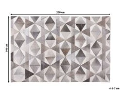 Alfombra De Piel De Vaca Gris Claro 140 X 200 Cm ALAKA -Beneton Alfombras Tienda 2b8fe97c2c788599b27e7c009d82897d88ad7d5f 7fd56c954115492caaa8c9927b16a389