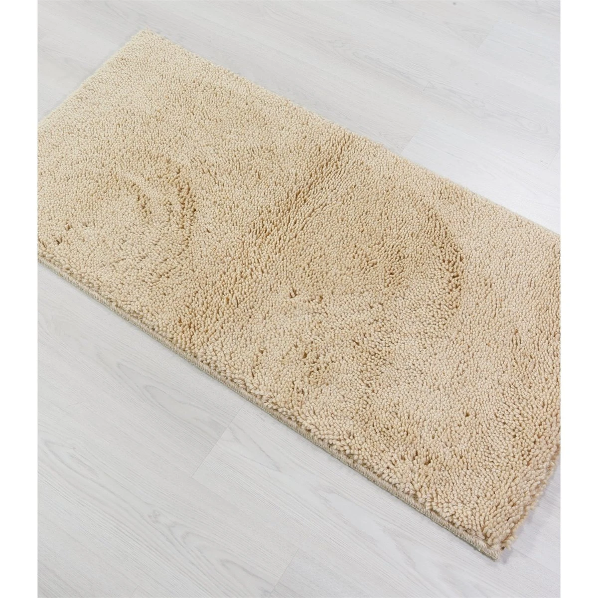 Alfombra De Pelo Alto 100% Pura LanaBeige 140x200cm PRADERA 2 Alfombra De Pelo Alto 100% Pura LanaBeige 140x200cm PRADERA - Imagen 2
