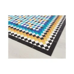 Alfombra Vinilo Baldosas Hidráulicas Modernistas Multicolor 120x120cm KARMOY -Beneton Alfombras Tienda 403f0f510c21dfec328091d3cb806ecac8488867 d276df15e540473cb405fc3abe47c27d