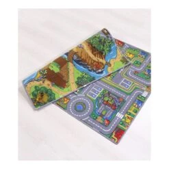 Alfombra De Carreteras Y Dinosaurios Reversible Multicolor 140x200cm DINOCITY -Beneton Alfombras Tienda 40e0a97f0e0fd8341763f756b44585704a003dec a0bdc8ee02e14d1894cf6a27927a99da