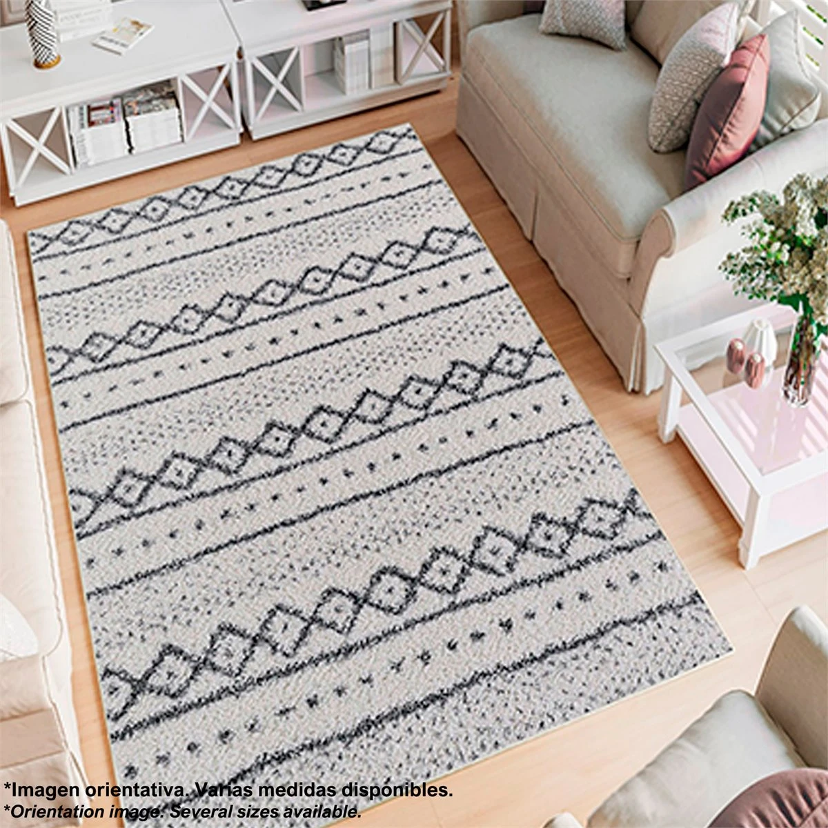 Alfombra De Poliester Estampada 120 X 180Cm 4 Alfombra De Poliester Estampada 120 X 180Cm - Imagen 4