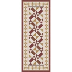 Alfombra Vinilo Baldosas Hidráulicas Modernistas Multicolor 90x270cm LEDA -Beneton Alfombras Tienda 41eaf2624217a6beacf4e318255a046d88861a5e b425b406e56046b0a9616c068da50515