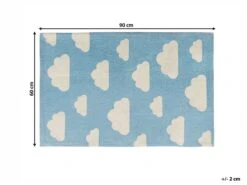 Alfombra De Algodón Azul/blanco 60 X 90 Cm GWALIJAR 8 Alfombra De Algodón Azul/blanco 60 X 90 Cm GWALIJAR -Beneton Alfombras Tienda 44a415e1f5003a970896ef83a85123b1d0099745 2b5f892c5681491bae98a541503f489b