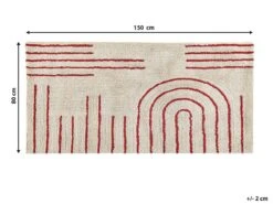 Alfombra De Algodón Beige/rojo 80 X 150 Cm TIRUPATI -Beneton Alfombras Tienda 46b3492fd6f910ebbd1ac9d1391af65c5b1c5106 792cc0fb9bff4026b7aa756bc52dd70a