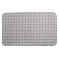 Alfombra De Baño Microfibra Camberra Beige 45 X 75 Cm - Msv.