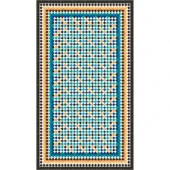 Alfombra Vinilo Baldosas Hidráulicas Modernistas Multicolor 120x210cm KARMOY -Beneton Alfombras Tienda 4a39b5f05dc2d80231dd3a0f3350f7105457fcd7 8bbce4393b1846a0aaeabac3632cb626