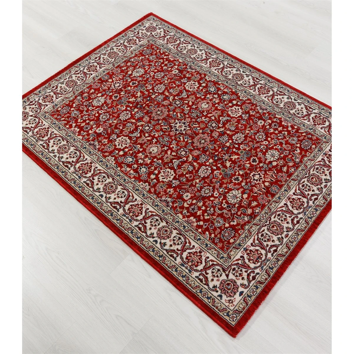 Alfombra Clásica De Pura Lana Virgen Rojo 120x160cm GASTEIZ 05 5 Alfombra Clásica De Pura Lana Virgen Rojo 120x160cm GASTEIZ 05 - Imagen 5