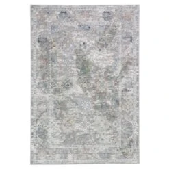 Alfombra Fina De Diseño Abstracto Multicolor 135x195cm PARIS 034