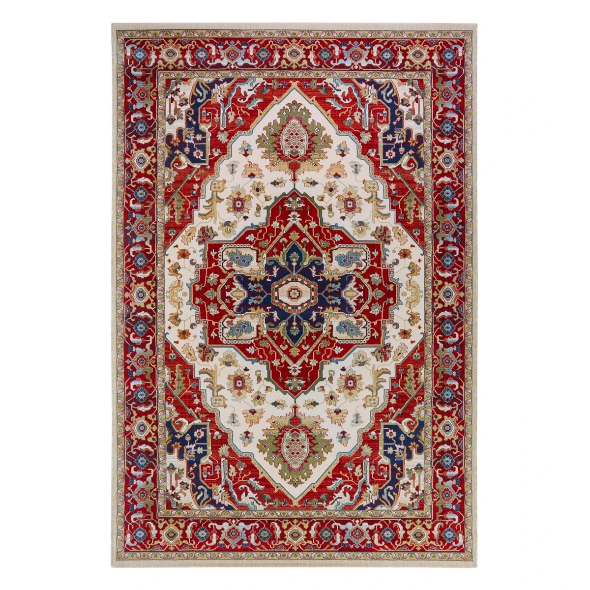 Alfombra Clásica De Pura Lana Virgen Beige 70x200cm GASTEIZ 04 1 Alfombra Clásica De Pura Lana Virgen Beige 70x200cm GASTEIZ 04