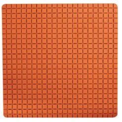 Alfombra Antideslizante Quadro Premium (54 X 54 Cm) Naranja - Msv.