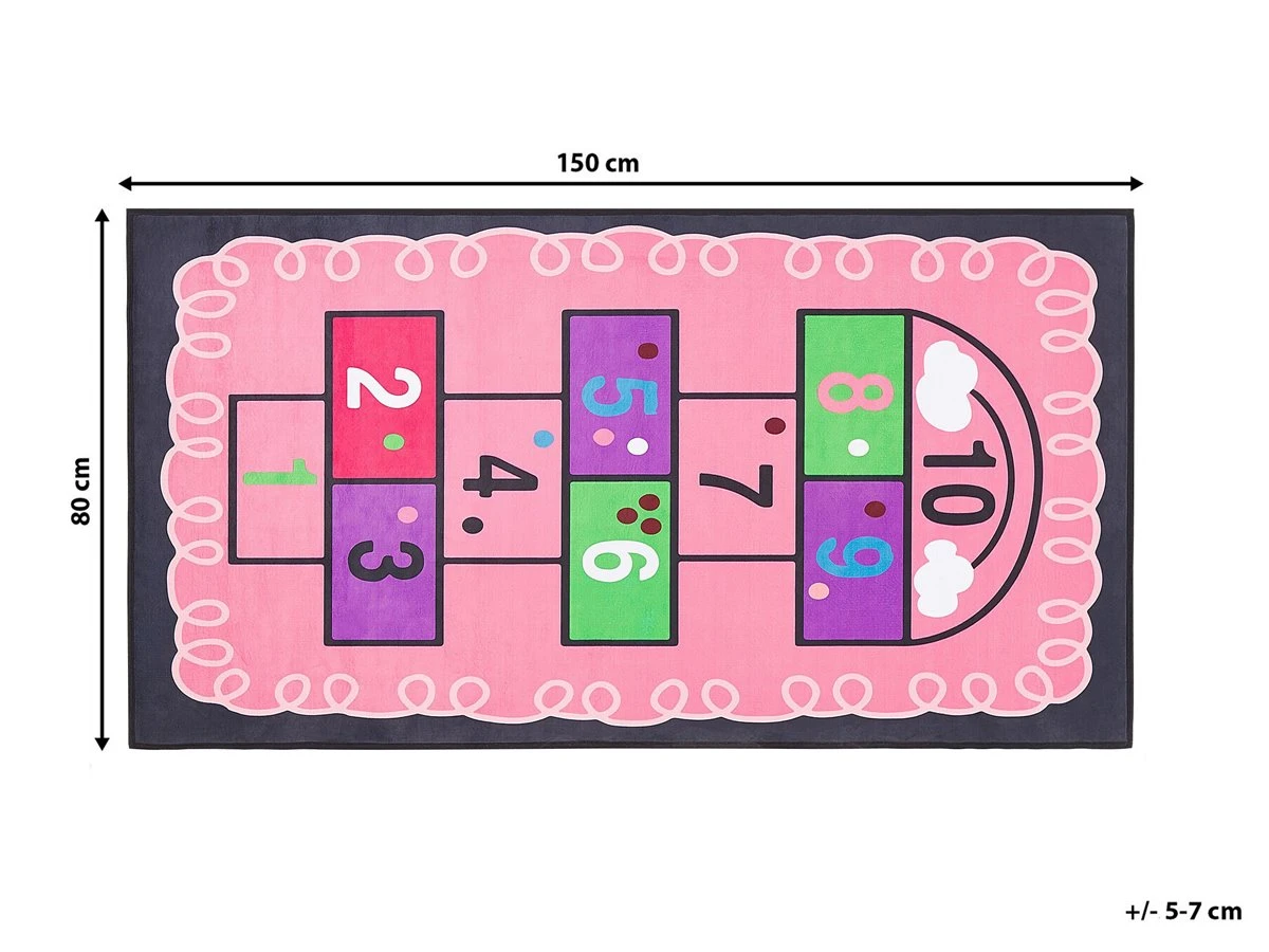 Alfombra Multicolor 80 X 150 Cm HONAZ 3 Alfombra Multicolor 80 X 150 Cm HONAZ - Imagen 3