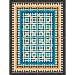 Alfombra Vinilo Baldosas Hidráulicas Modernistas Multicolor 120x210cm KARMOY -Beneton Alfombras Tienda 7dcd6fabe9eacb8423e9dd83c2a1680142e37c1c 2c8d1080fb8c426eae8d7cf34b15e1ba