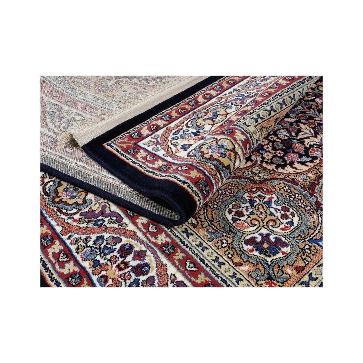 Alfombra Clásica De Pura Lana Virgen Multicolor 170x240cm PERSIA 820 4 Alfombra Clásica De Pura Lana Virgen Multicolor 170x240cm PERSIA 820 - Imagen 4