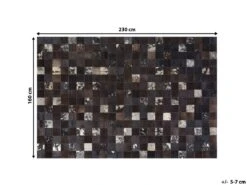 Alfombra De Piel De Vaca Marrón Oscuro/beige Arena 160 X 230 Cm BANDIRMA -Beneton Alfombras Tienda 8aaf791501c076fd36f41d08e2283461b0f33b61 054524fb043542f1a06d7827798c7919