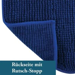 Alfombra De Baño Msv "Chenille" Antideslizante De Microfibra En Color Azul Oscuro 60 X 90 Cm -Beneton Alfombras Tienda 8cdfc9fe77a03be42d75ce1a03f0f365acbb9732 5bc0c43a008c4bfbae90239a49552244