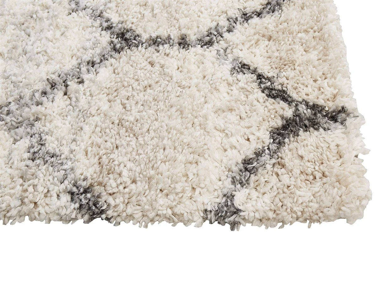 Alfombra Beige Claro/gris 80 X 150 Cm YEREVAN 4 Alfombra Beige Claro/gris 80 X 150 Cm YEREVAN - Imagen 4