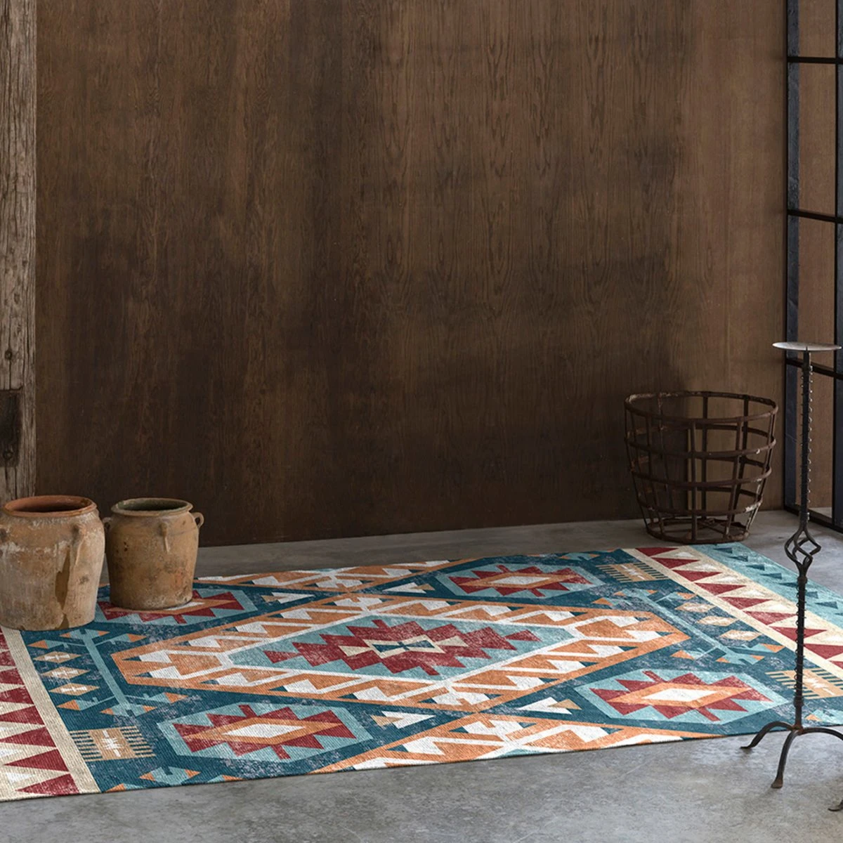 Alfombra Decorativa XENIA Multicolor 120x170 Cm 2 Alfombra Decorativa XENIA Multicolor 120x170 Cm - Imagen 2