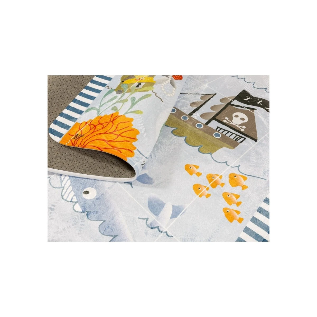 Alfombra Súper Suave Modelo Pirates Multicolor 110x170cm PIRATES 5 Alfombra Súper Suave Modelo Pirates Multicolor 110x170cm PIRATES - Imagen 5