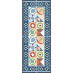 Alfombra Vinilo De Baldosas Hidráulicas Boho Azul 195x285cm PANDORA -Beneton Alfombras Tienda 9ad1aef12142d50877059660eb3428041362564a 1d0e8de55bf7481b88eea42b0aca2b7f