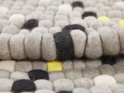 Alfombra De Lana Gris Claro/blanco/amarillo/negro ⌀ 140 Cm PENEK -Beneton Alfombras Tienda 9e6c72e4704a8f93ccadb38d9960f0fc912168cc dbf8d62eec69445e8e5559916e822d49