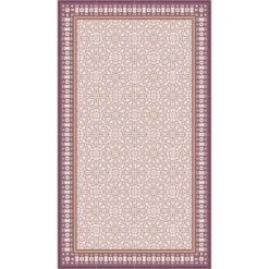 Alfombra Vinilo Baldosas Hidráulicas Marroquíes Rosa 195x285cm SAMIRA -Beneton Alfombras Tienda aaa88c59f35f16424a0e79603987adcfc22043d1 05bf036c8a2e430296c5555125c87837