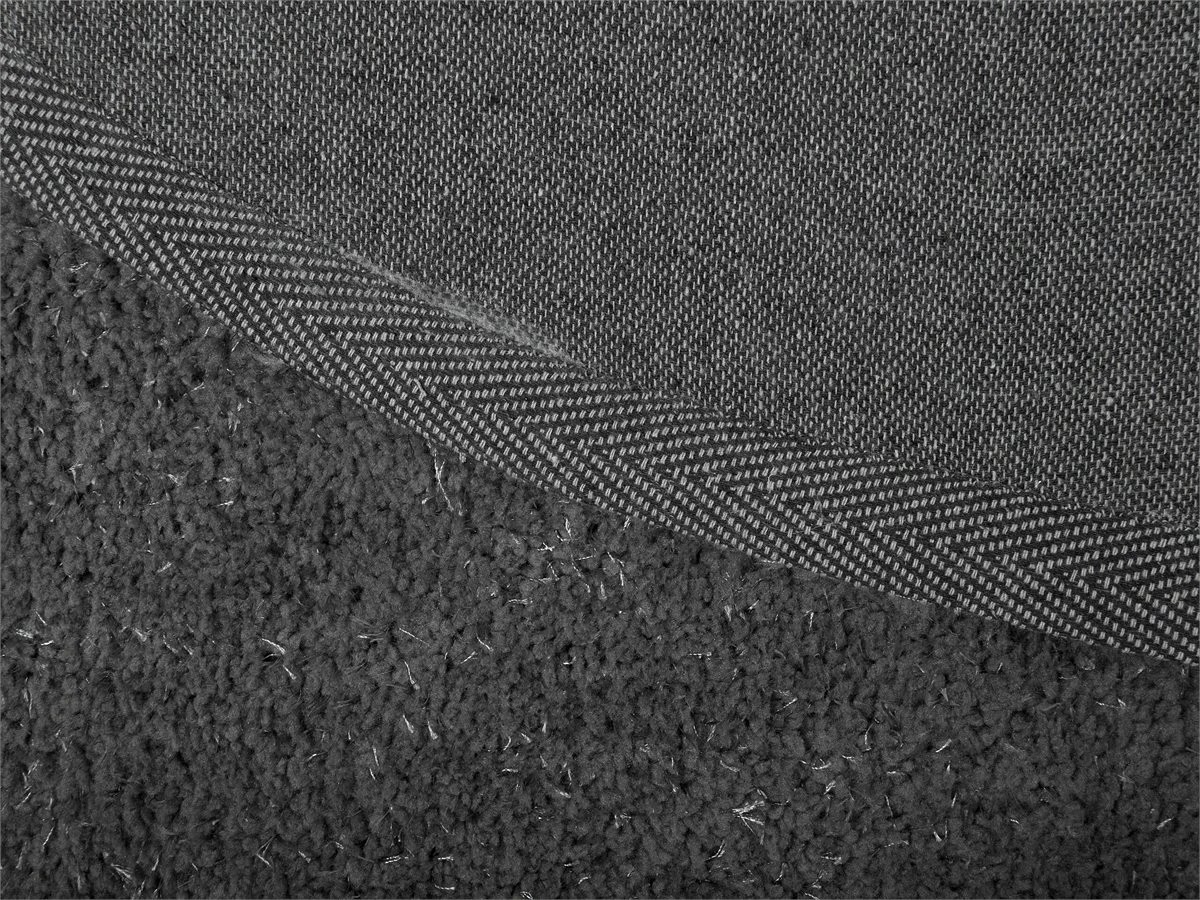 Alfombra Gris Oscuro 80 X 150 Cm DEMRE 4 Alfombra Gris Oscuro 80 X 150 Cm DEMRE - Imagen 4