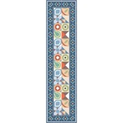 Alfombra Vinilo De Baldosas Hidráulicas Boho Azul 195x285cm PANDORA -Beneton Alfombras Tienda b1b4304677ad27497a5171be002fef1631b45084 b96e976d5d5b4f99820bb26122e26859