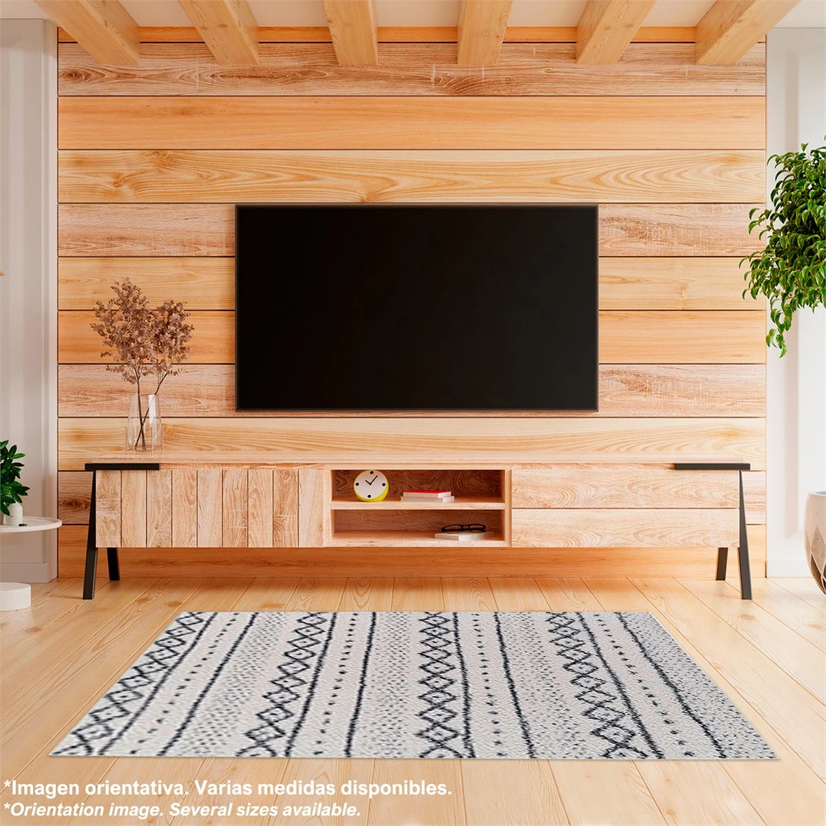 Alfombra De Poliester Estampada 120 X 180Cm 5 Alfombra De Poliester Estampada 120 X 180Cm - Imagen 5