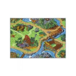 Alfombra De Carreteras Y Dinosaurios Reversible Multicolor 95x133cm DINOCITY -Beneton Alfombras Tienda b2a9a526f5ec605ddf4f860e1bae5e1cafb99dcc 29de1bc952fd4c7aa47730c5528f1734