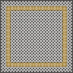 Alfombra Vinilo De Baldosas Hidráulicas Modernistas Negro 180x180cm LABUAN -Beneton Alfombras Tienda bc52434742378b7559d917c3851b7e9cdb6000b7 0505f4c42a0a4ab4b6b637b92be03f3f