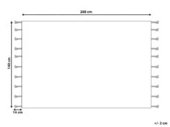 Alfombra De Algodón Blanco Crema/rojo 140 X 200 Cm KENITRA -Beneton Alfombras Tienda bfb666e00fdc6aad24f1734bf4ce4fdc589e9cf5 80f64b4d26c84db3b169b5f289b0d946