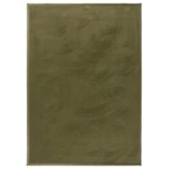 Alfombra De Pura Lana Lisa Verde 200x250cm CRASTER 907