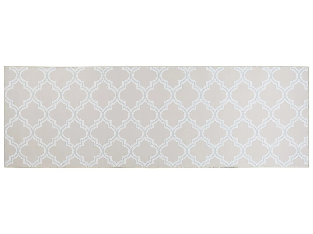 Alfombra 80 X 240 Cm Beige KADAYAL 2 Alfombra 80 X 240 Cm Beige KADAYAL - Imagen 2