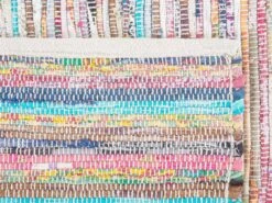 Alfombra De Algodón Blanco Crema/azul/rosa 160 X 230 Cm MERSIN -Beneton Alfombras Tienda d7ce456831ae3fcb5d24187f0b747c8affade98c f6f113ddeb434bc59998194191ec5a82