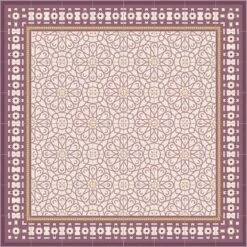 Alfombra Vinilo Baldosas Hidráulicas Marroquíes Rosa 195x285cm SAMIRA -Beneton Alfombras Tienda d8f8470ccd689abd1e9c241e14052eb703275556 315210e6e6904640860a51a402f78097