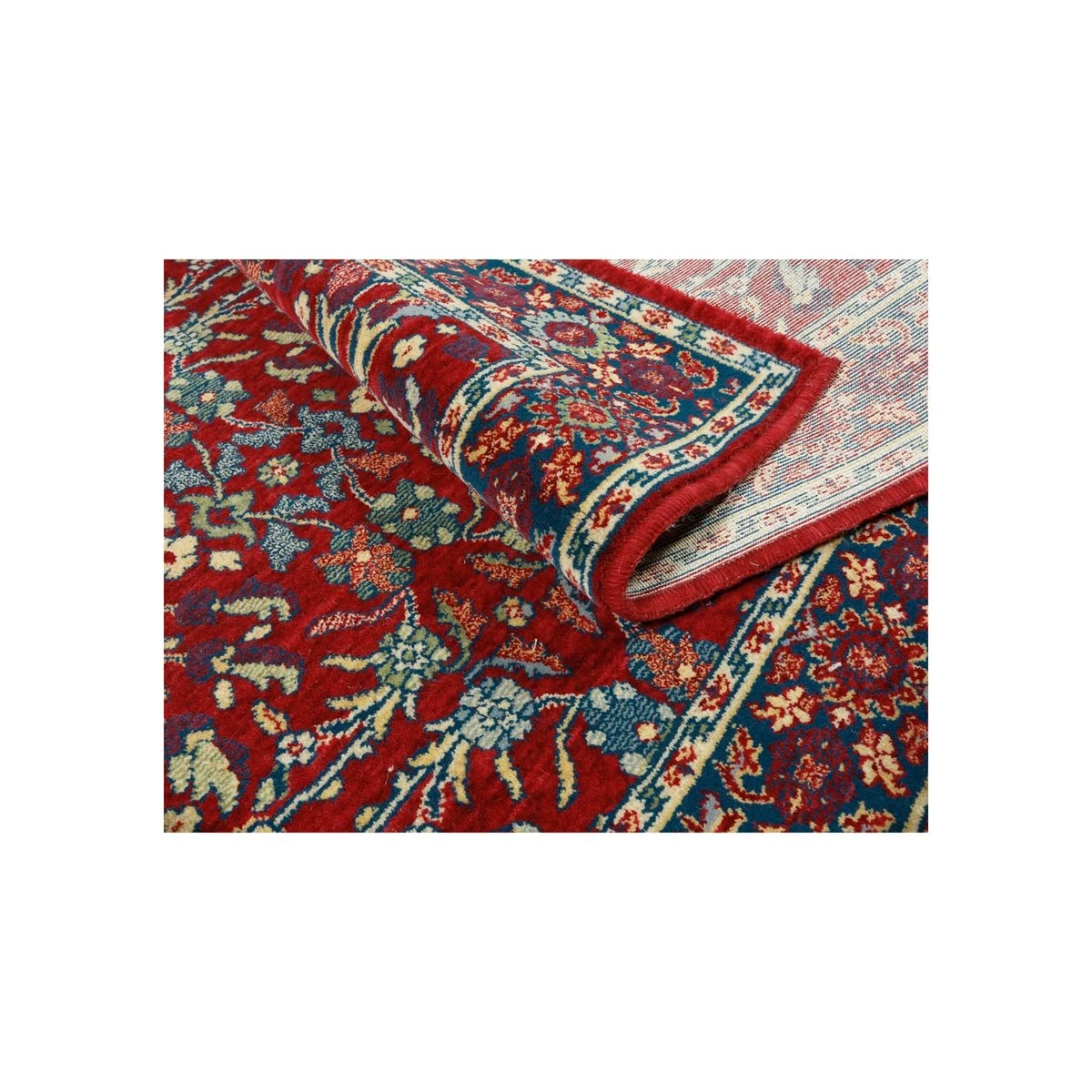 Alfombra Clásica De Pura Lana Virgen Azul 70x300cm GASTEIZ 01 7 Alfombra Clásica De Pura Lana Virgen Azul 70x300cm GASTEIZ 01 - Imagen 7