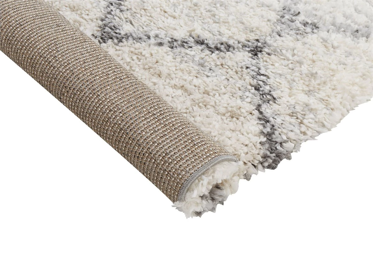 Alfombra Beige Claro/gris 80 X 150 Cm YEREVAN 6 Alfombra Beige Claro/gris 80 X 150 Cm YEREVAN - Imagen 6