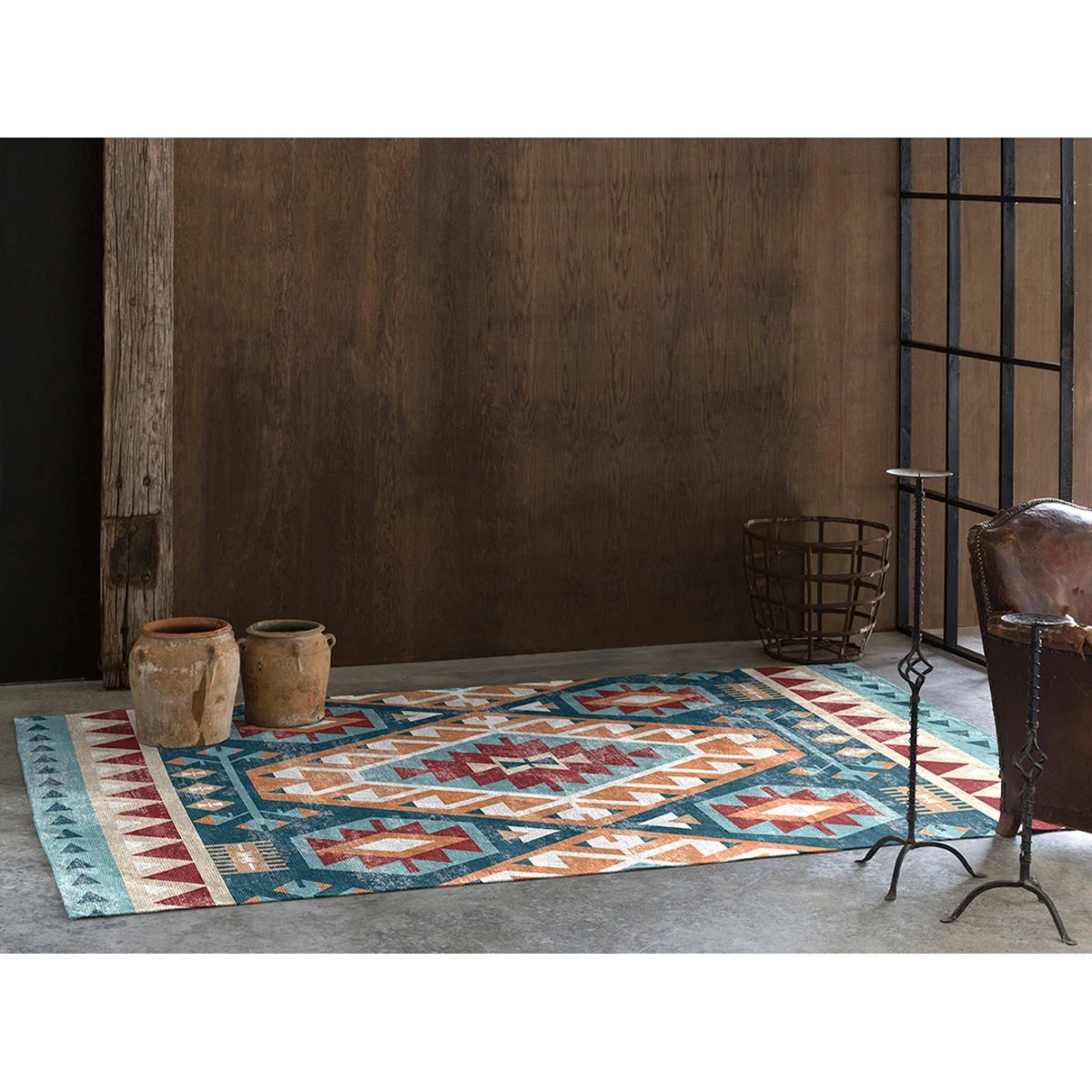 Alfombra Decorativa XENIA Multicolor 120x170 Cm 5 Alfombra Decorativa XENIA Multicolor 120x170 Cm - Imagen 5