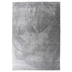 Alfombra De Tacto Suave Gris 200x290cm SOFT SHAGGY